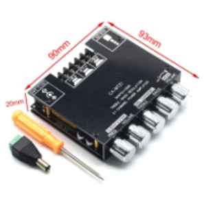 ماژول آمپلی فایر 2 کاناله 2X50W مدل 502MT