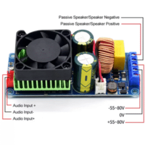 ماژول آمپلی فایر مونو 500 وات IRA2092S Class D HiFi